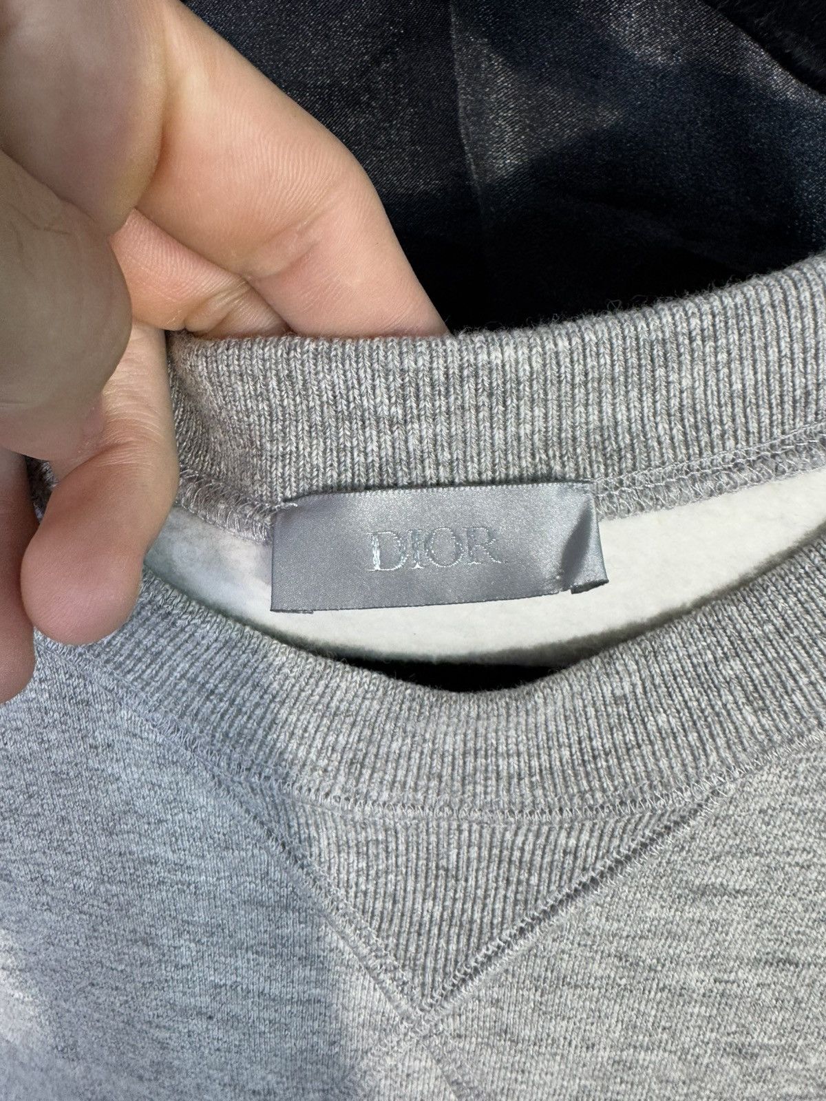 Dior Dior Homme Sweatshirt Gray 2XL Size US XXL / EU 58 / 5 - 3 Thumbnail