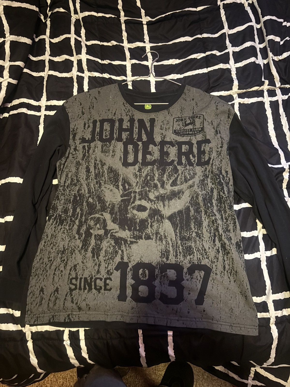 John Deere 2000s Y2K John deere Longs sleeve shirt Size US L / EU 52-54 / 3 - 1 Preview