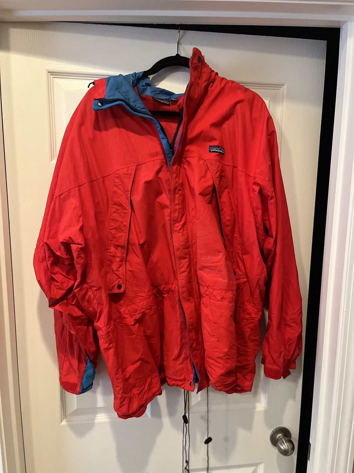 image of Patagonia Vintage Ski Jacket in Red, Men's (Size Large)