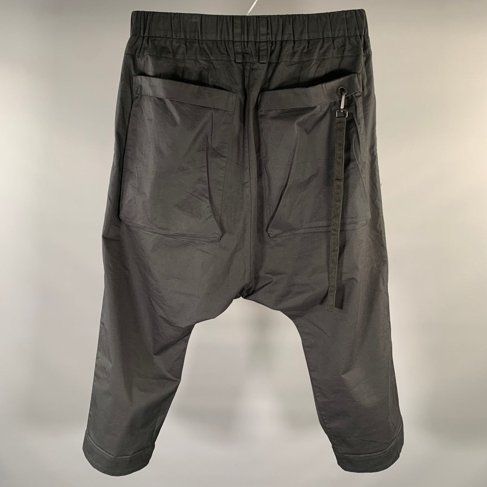 Other STUDIO B3 Size M Black Drop crotch Casual Pants Size US 34 / EU 50 - 3 Thumbnail