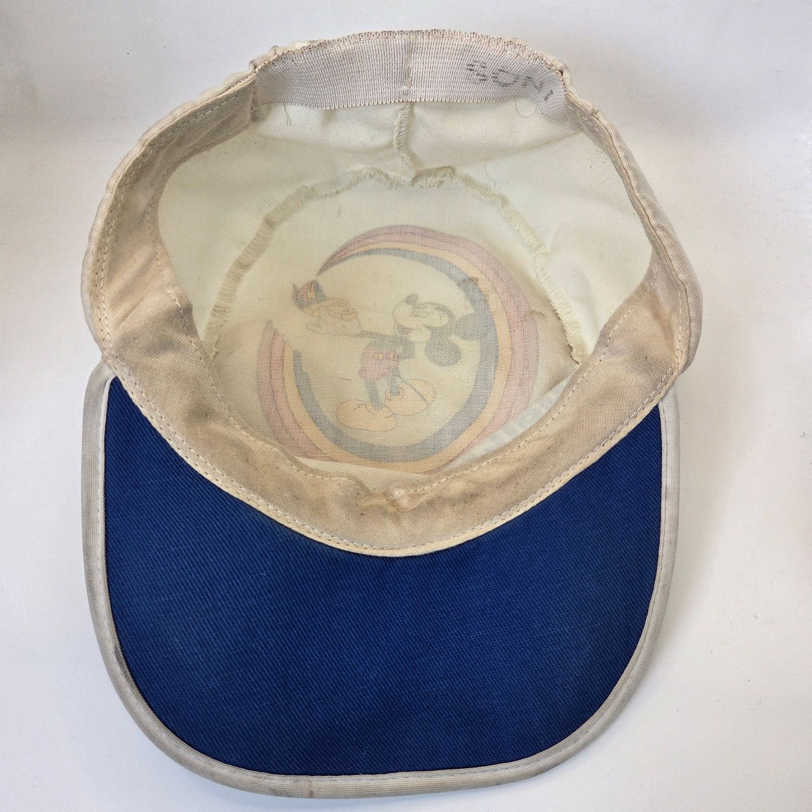 Disney Walt Disney World 1980s Vintage Mickey Mouse Rainbow Hat USA Size ONE SIZE - 7 Thumbnail