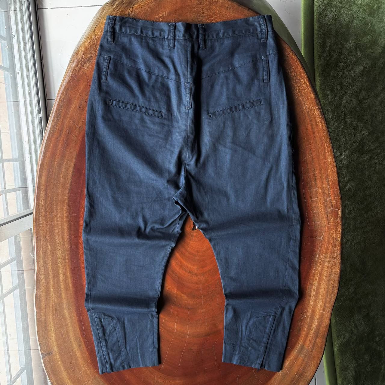 Vivienne Westwood Vivienne Westwood Man Navy Blue Ankle Pants Size US 33 - 2 Thumbnail
