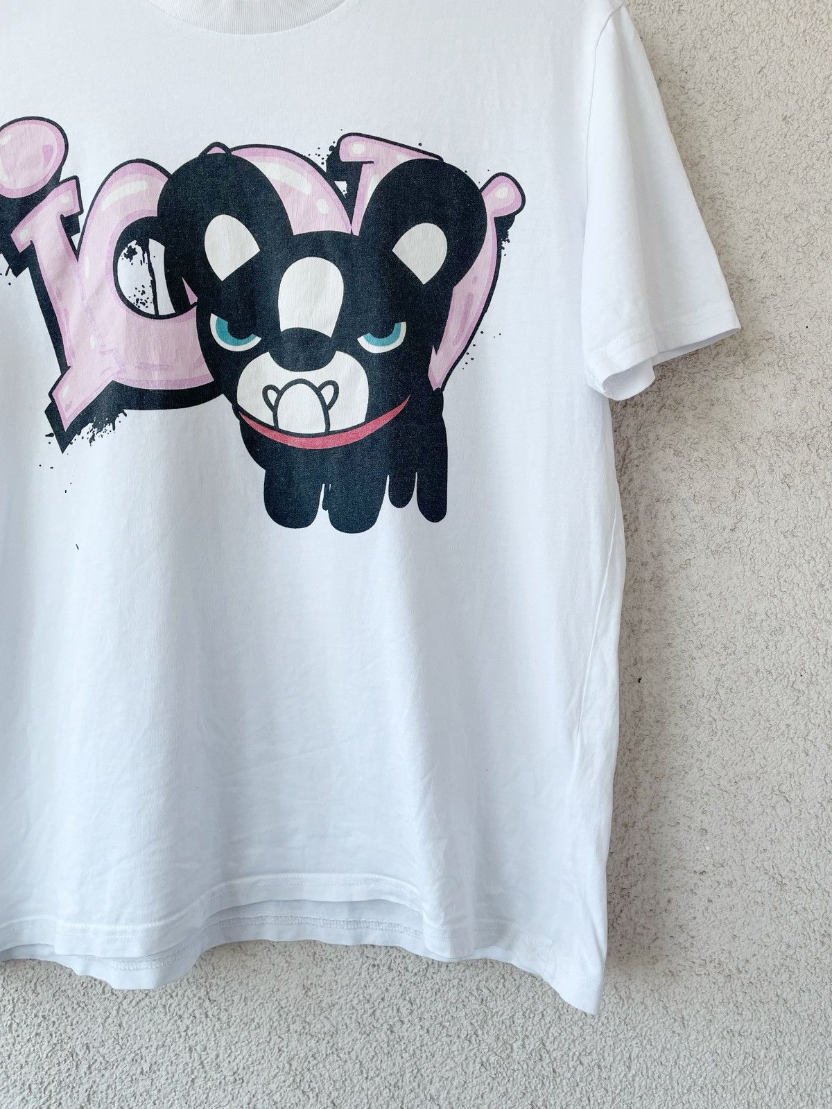 Dsquared2 Dsquared2 Dog ICON Big Logo White Men T-Shirt Size L-XL Size US L / EU 52-54 / 3 - 3 Thumbnail