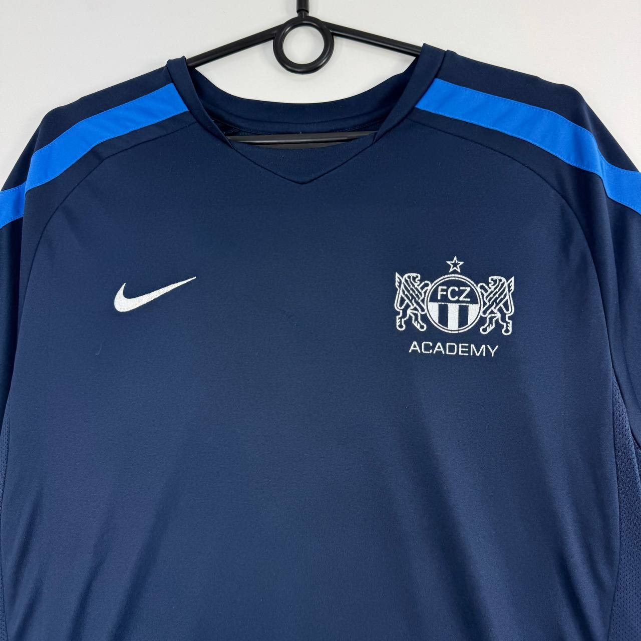 Nike Nike FCZ 2015-16 Dri-Fit Training Shirt Navy Mens Size L Size US L / EU 52-54 / 3 - 2 Thumbnail