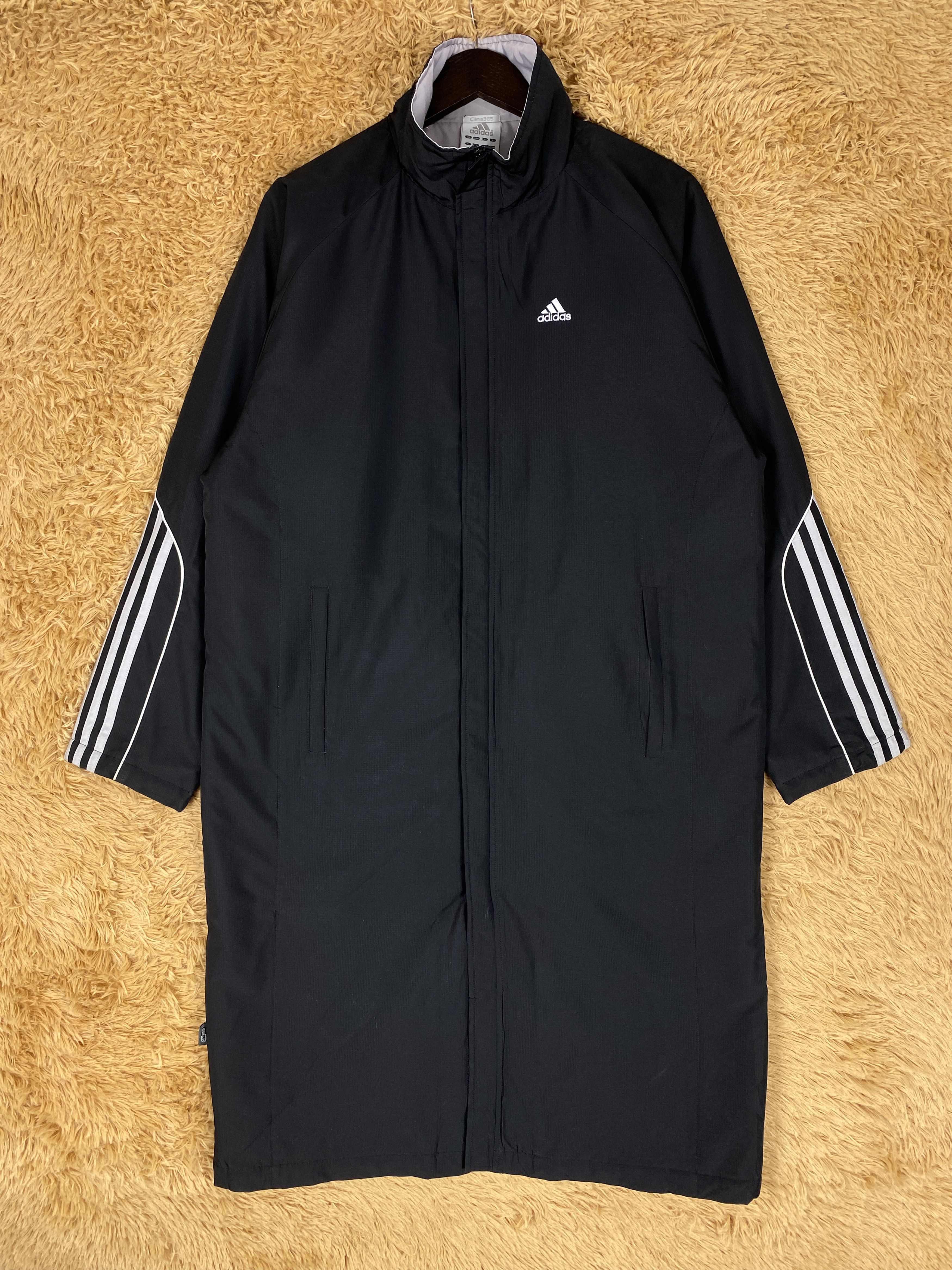 Adidas Vintage Adidas Sportswear Long Jacket J2200 Size US M / EU 48-50 / 2 - 1 Thumbnail
