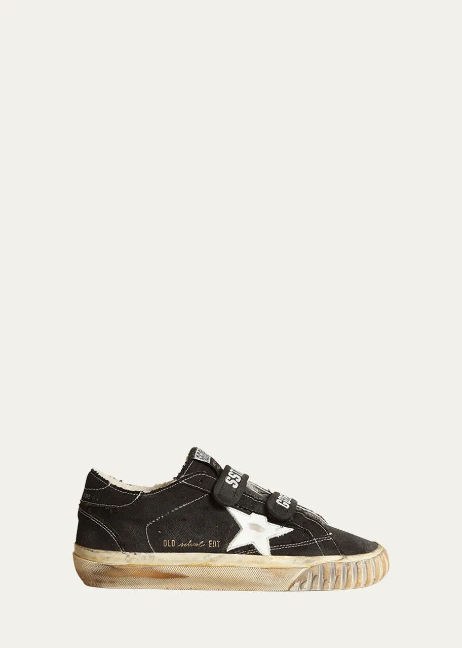 Golden Goose o1w1db10625 Old School Sneakers in Black/White Size US 12 / EU 45 - 1 Thumbnail