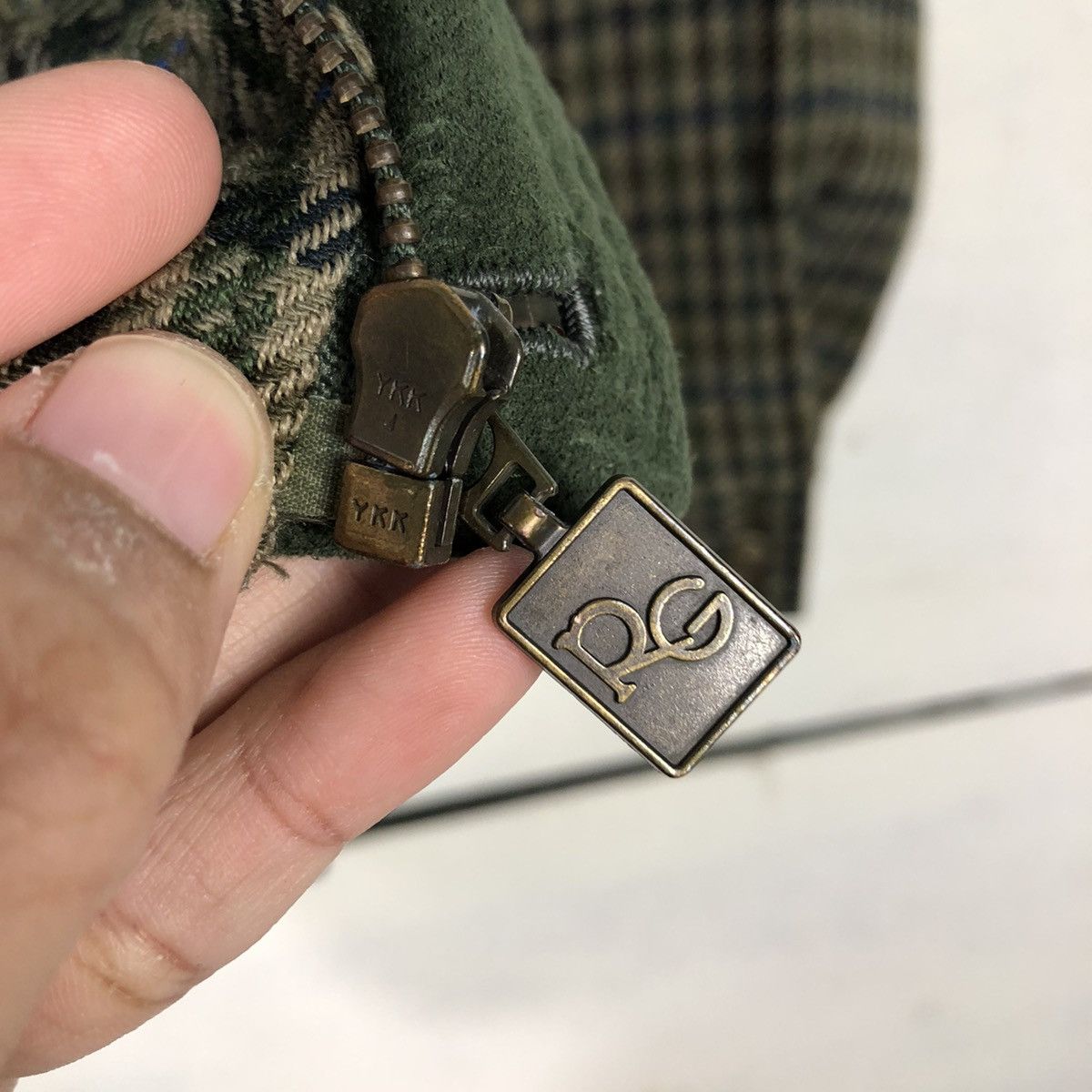 Issey Miyake 📌Vintage Bomber Jacket Rotary Enough Tartan Design Size US M / EU 48-50 / 2 - 18 Thumbnail