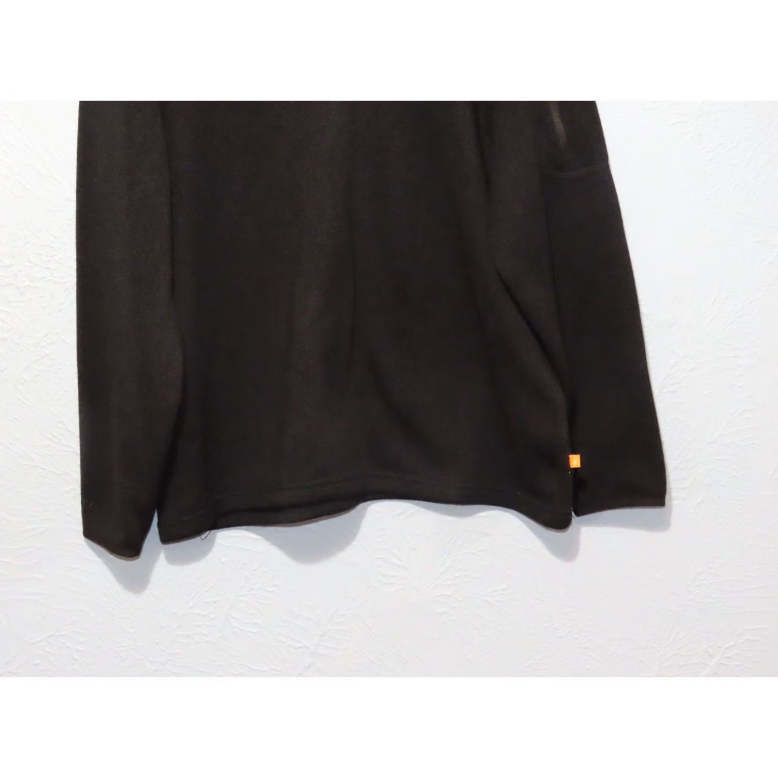 Orvis Orvis Men XL 1/4 Zip Fleece Pullover Sweater Black Sweatshirt Mock Neck Pockets Size US XL / EU 56 / 4 - 2 Thumbnail