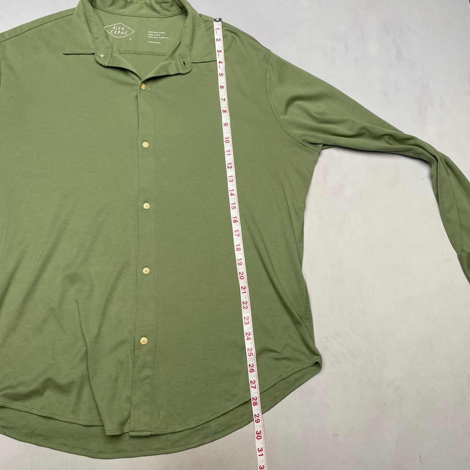 Alex Crane Alex Crane Pima Cotton Blanket Button Up Shirt Men's Large Size US L / EU 52-54 / 3 - 6 Thumbnail