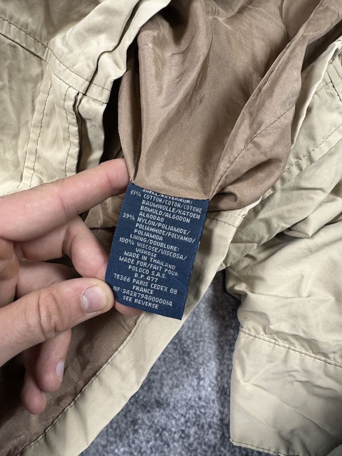 Polo Ralph Lauren Polo Ralph Lauren Jacket Bomber Streetwear Styel L Rare VTg Size US L / EU 52-54 / 3 - 7 Thumbnail