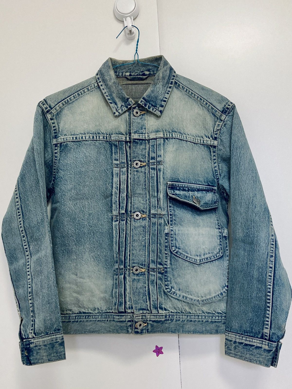 Girls Don't Cry × Human Made HUMAN MADE x Verdy GIRLS DON’T CRY PROTOTYPE DENIM JACKET Size US S / EU 44-46 / 1 - 8 Thumbnail