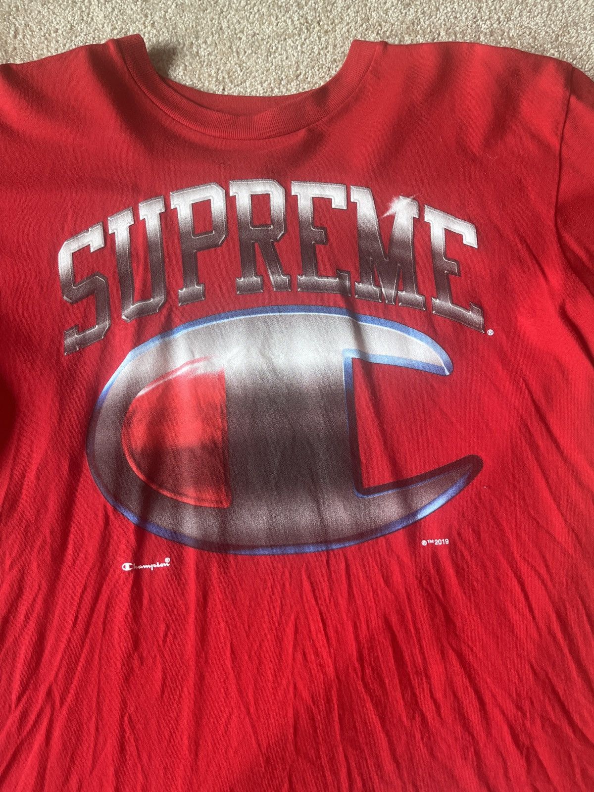 Supreme Supreme champion shirt Size US M / EU 48-50 / 2 - 2 Thumbnail