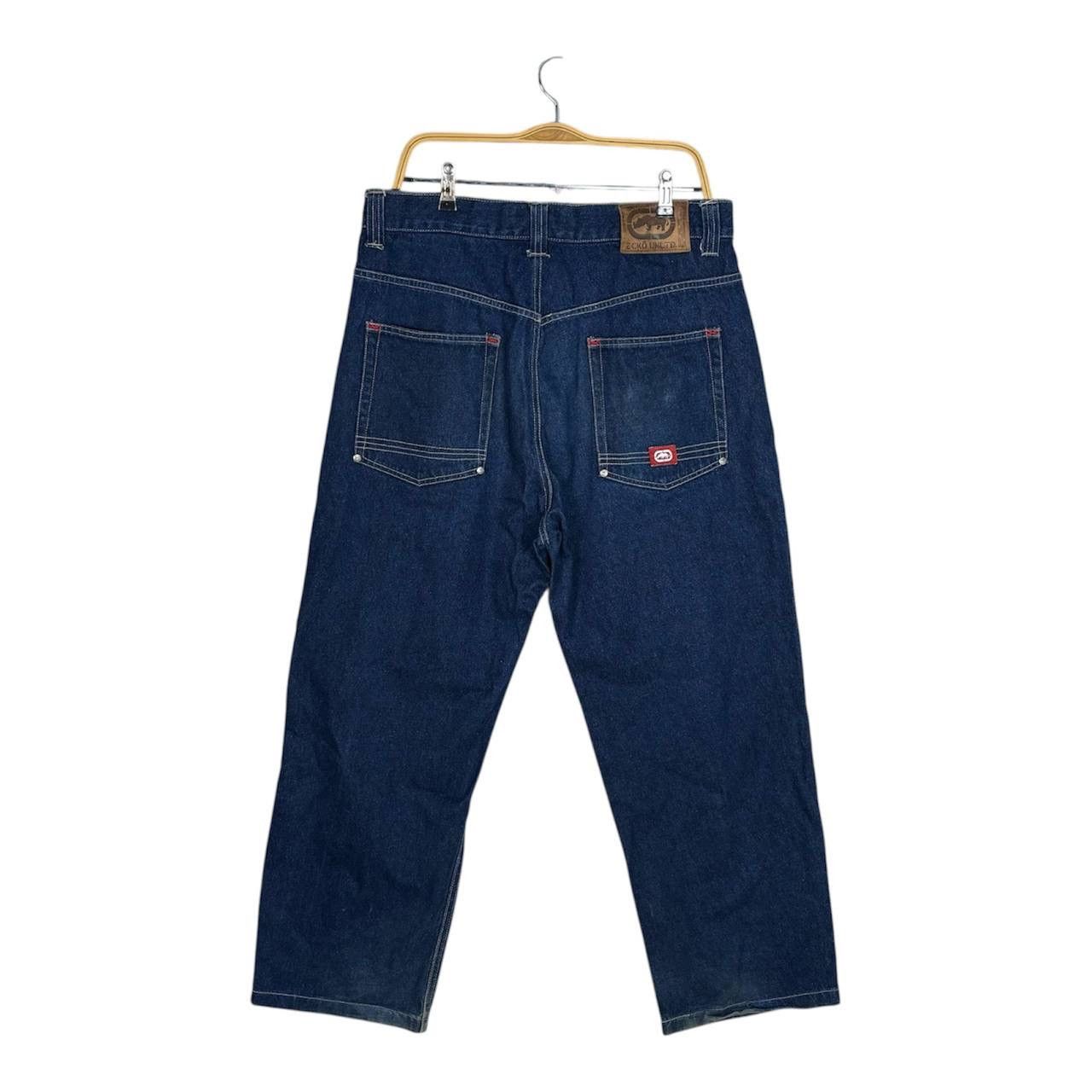 Ecko Unltd. Vintage ECKO UNLTD Distress Jeans Baggy Style Denim Size US 34 / EU 50 - 2 Thumbnail