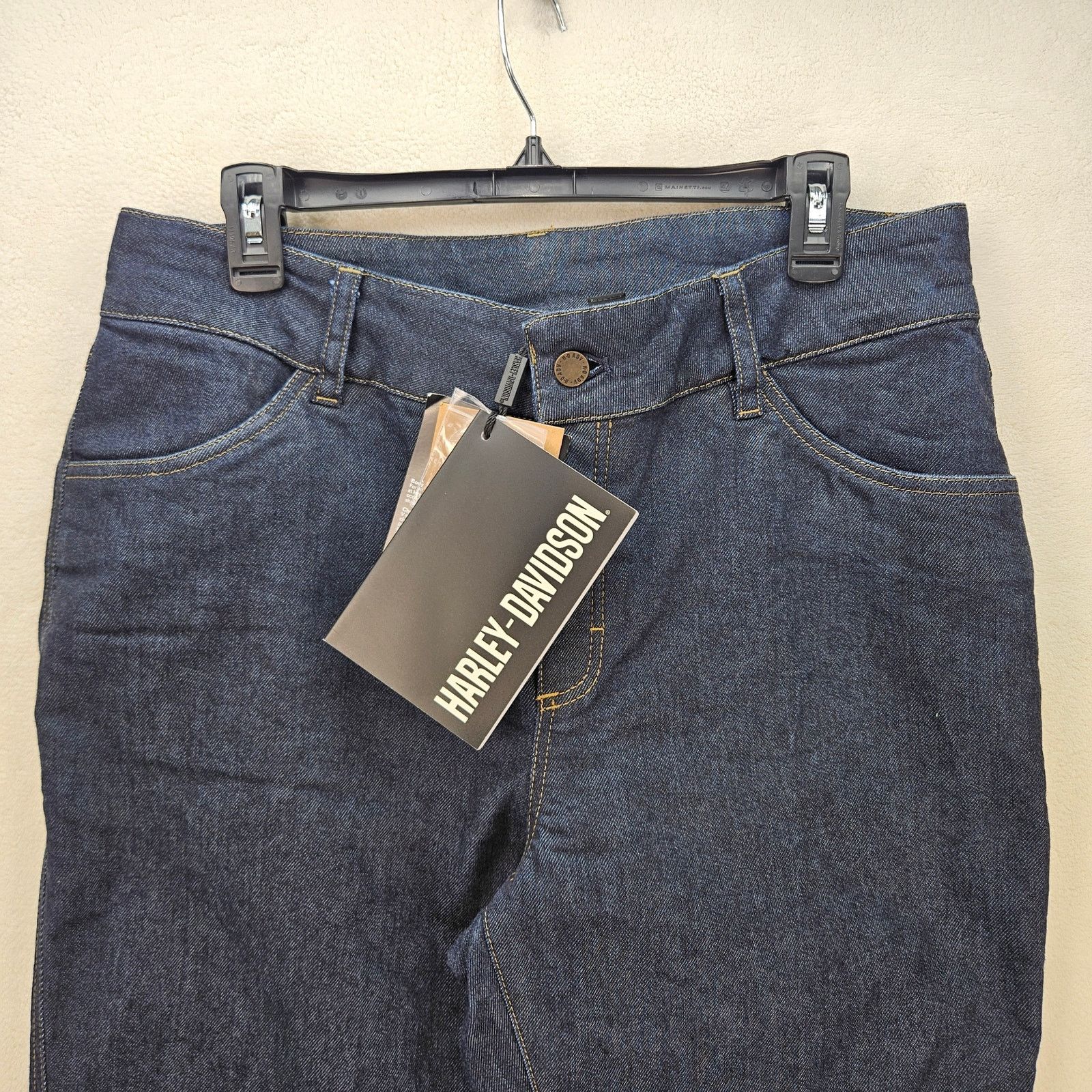 Harley Davidson HARLEY-DAVIDSON WOMEN'S 32 VOYAGE ADV DENIM RIDING PANTS Size 32" / US 10 / IT 46 - 2 Thumbnail