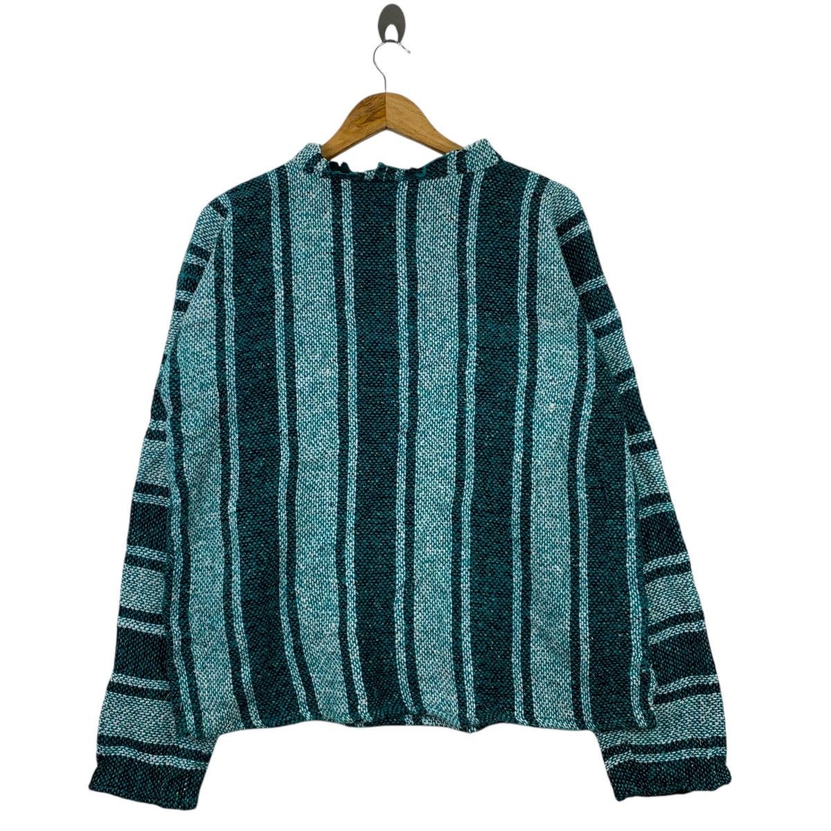 Native Vintage MEXICAN Poncho Baja Hoodie Pullover Jumper Size US L / EU 52-54 / 3 - 2 Thumbnail