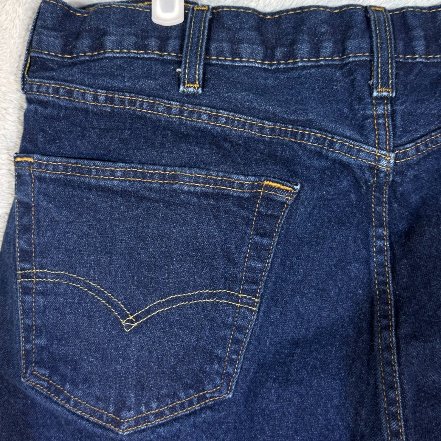 American Eagle Outfitters Levi’s 501 Men’s Jeans Blue Denim Straight Leg Button Fly 38x29 Jeans Men Size US 34 / EU 50 - 6 Thumbnail