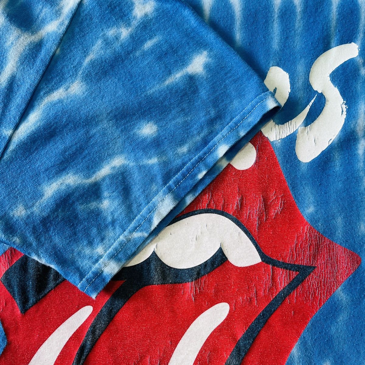 Band Tees × The Rolling Stones The Rolling Stones Concert Tour 2019 Big Logo Tie Dye TShirt Size US M / EU 48-50 / 2 - 17 Thumbnail
