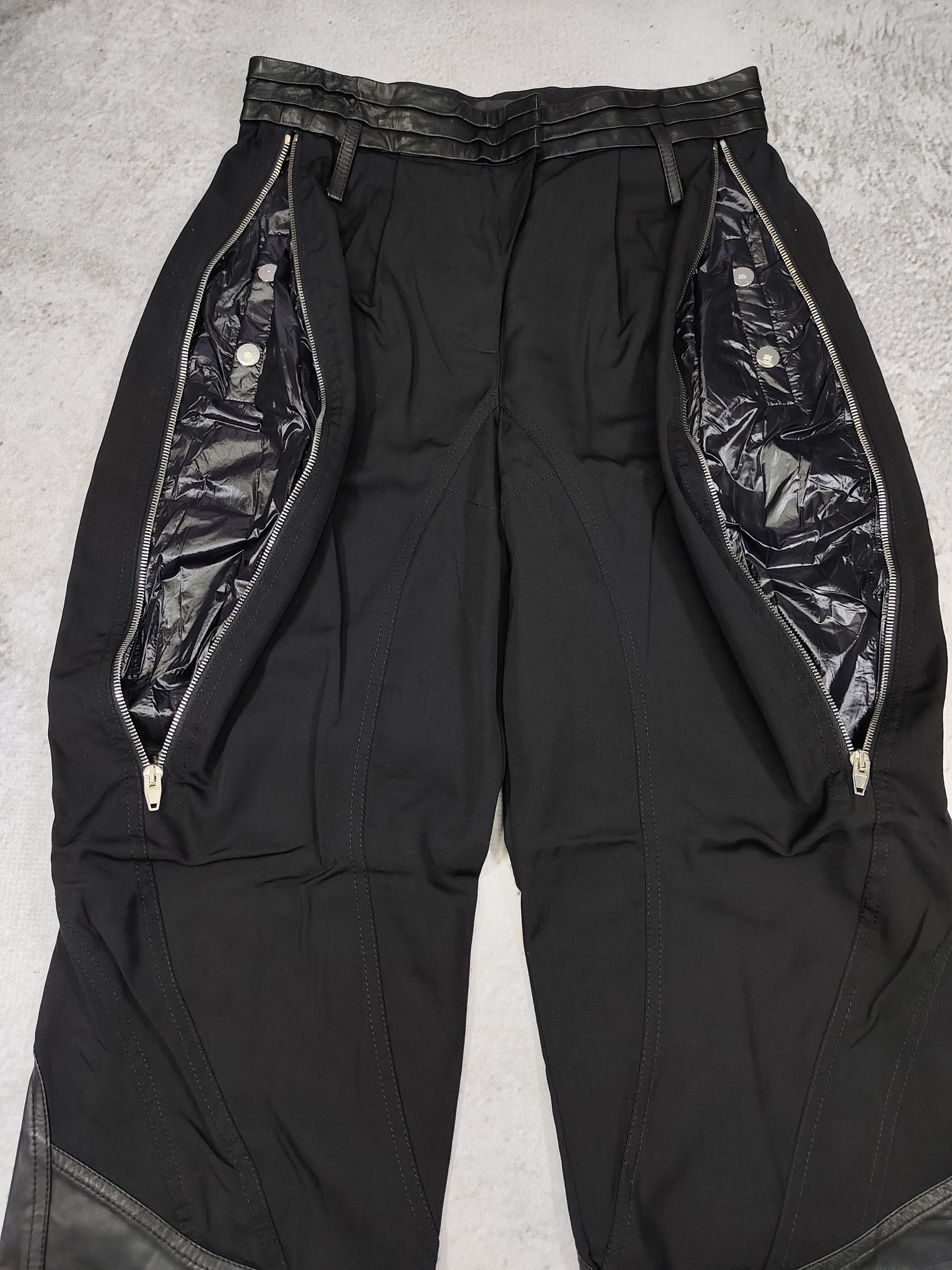 Alexander Wang Alexander Wang-Techwear Gothic Minimalist Zipper Panel Pants Size US 30 / EU 46 - 4 Thumbnail