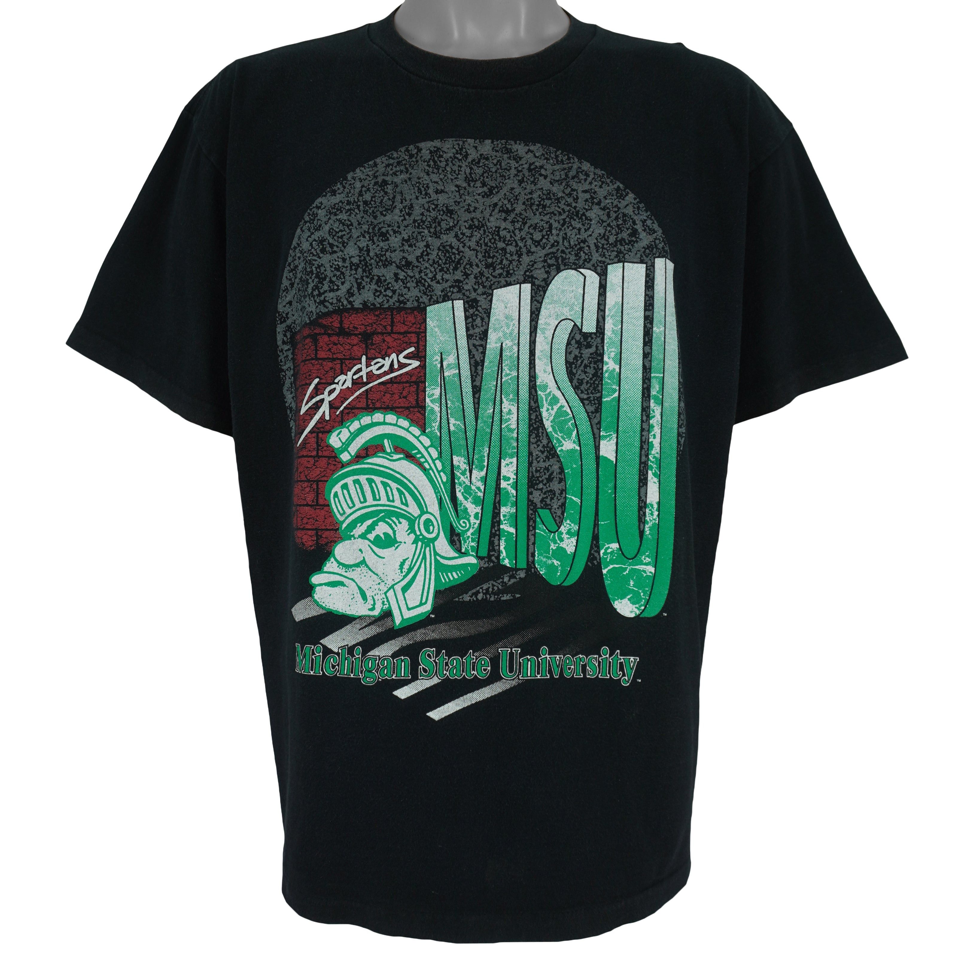 NCAA (Belton) - Michigan State Spartans MSU T-Shirt 1990s Size US L / EU 52-54 / 3 - 1 Thumbnail
