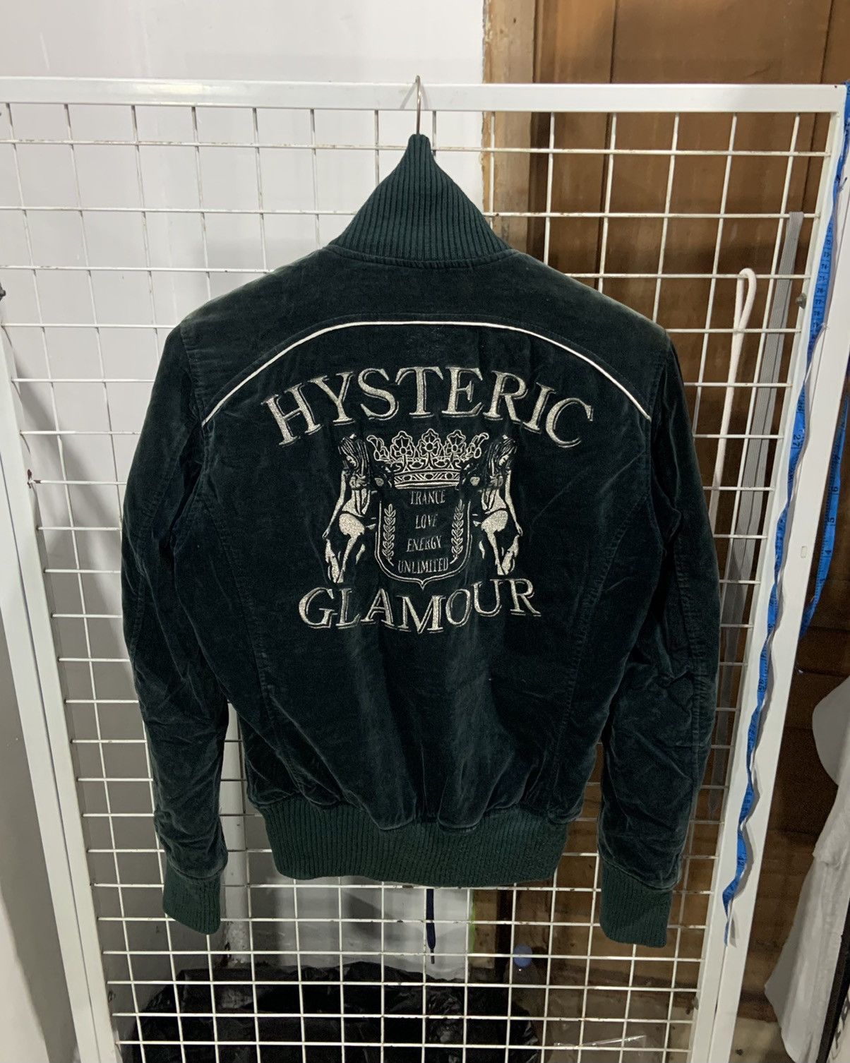 Other Rare Hysteric Glamour Velvet Tracktop Size US S / EU 44-46 / 1 - 1 Thumbnail