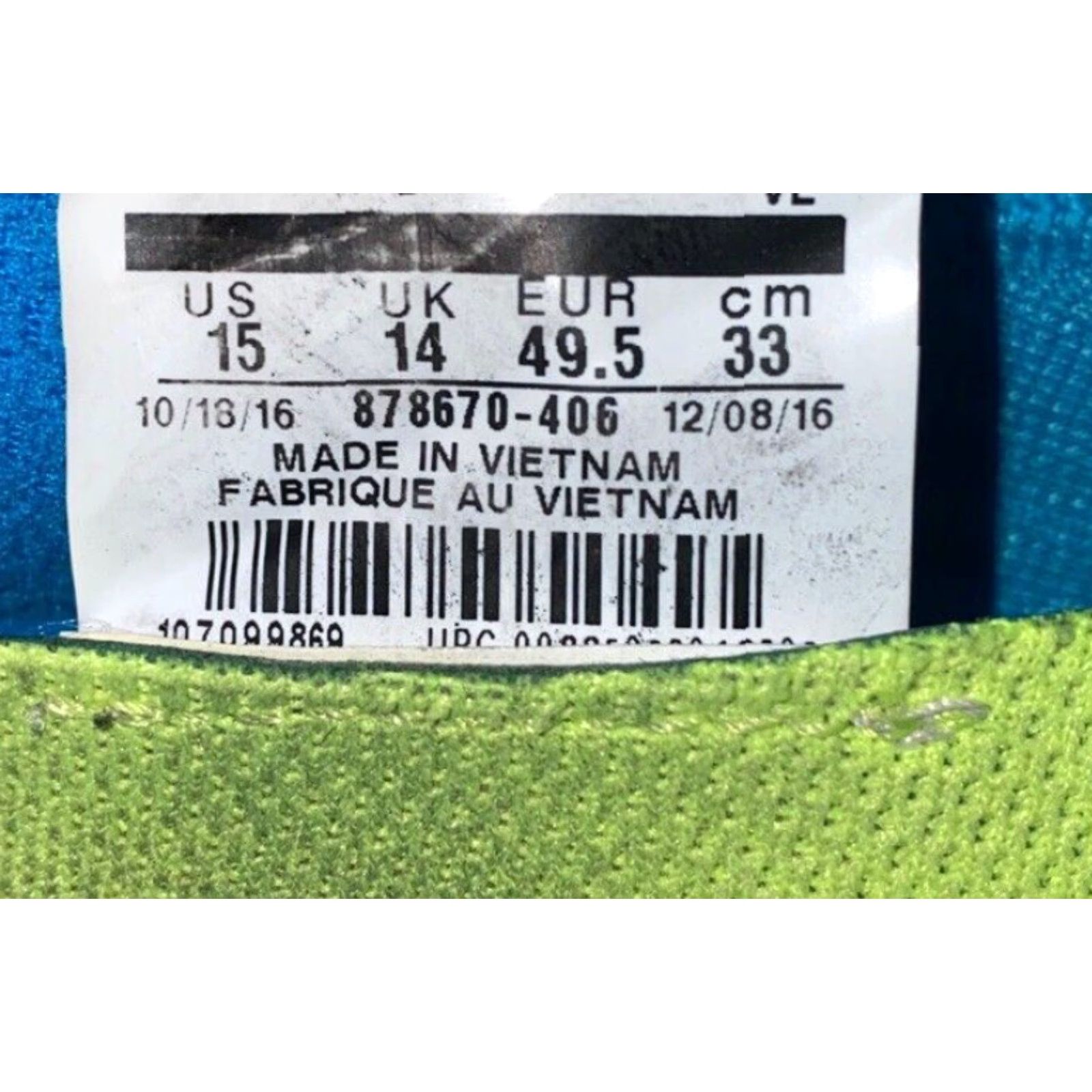 Nike Nike Zoom All Out Low Men’s Shoe 15 Blue Orbit/Blue Fury/Polarized 878670-406 Mens Sneakers Size US 15 / EU 48 - 6 Thumbnail