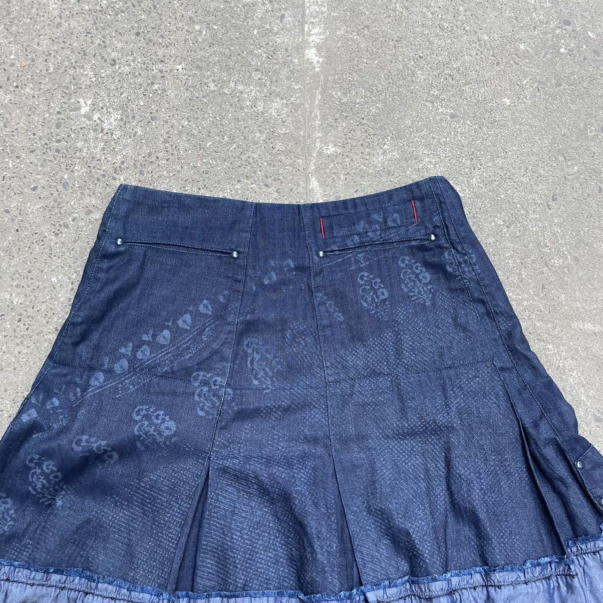 Marithe + Francois Girbaud Vintage Marithe Francois Girbaud Bondage Avant-garde Skirt Size 24" / US 00 / IT 34 - 14 Thumbnail