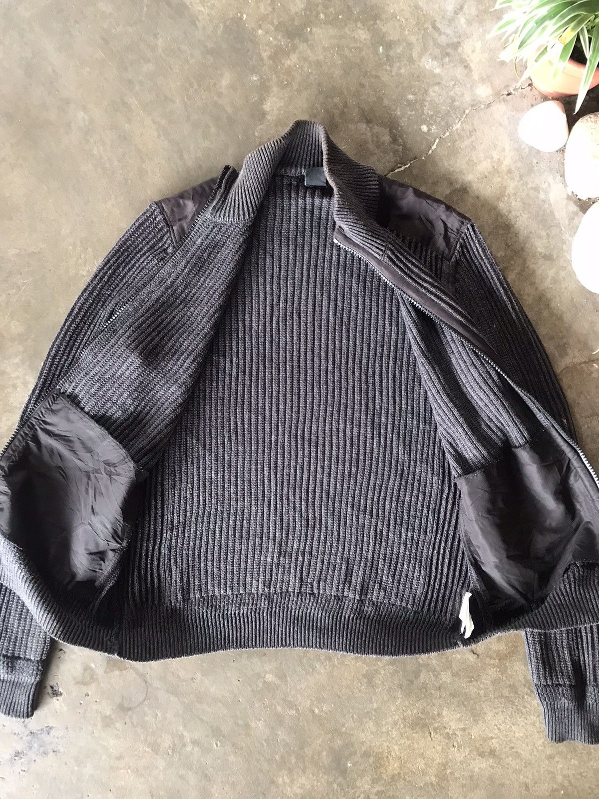 Calvin Klein Knitwear Material Jacket by Calvin Klein Jeans Size M / US 6-8 / IT 42-44 - 6 Thumbnail