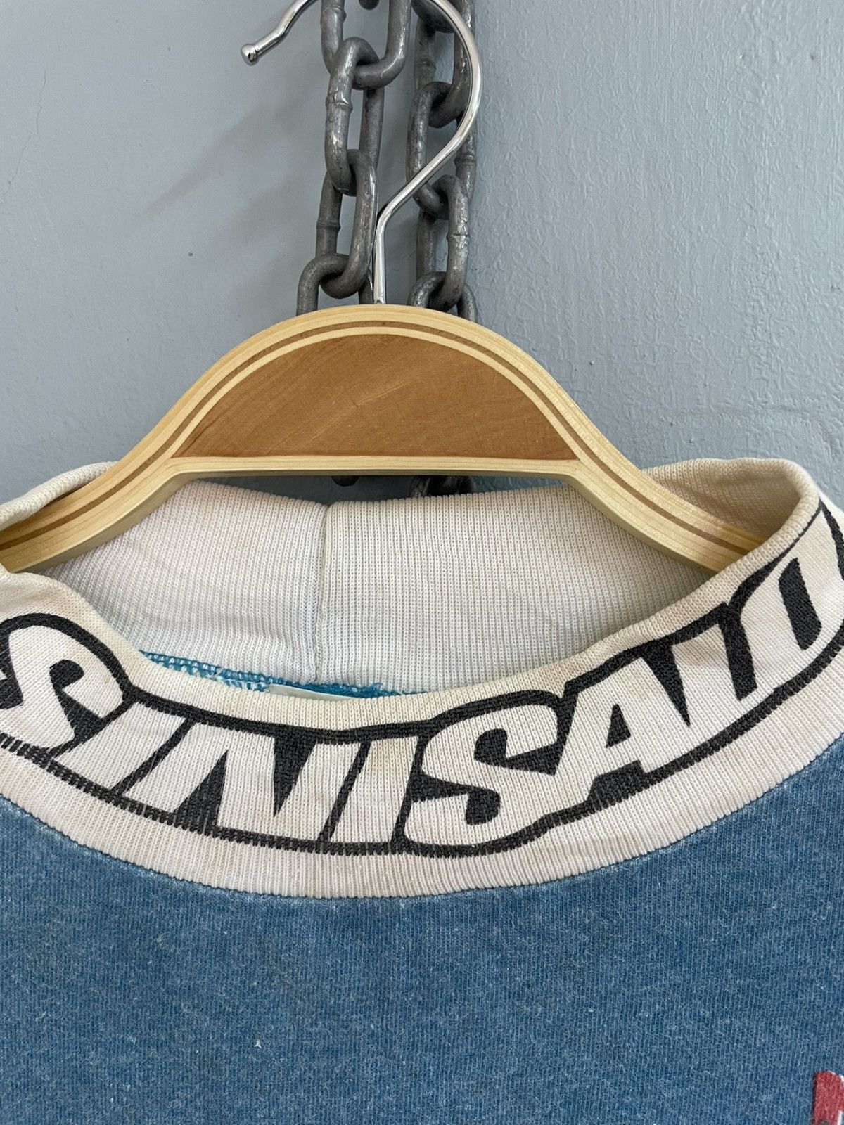 No Fear Vintage Sinisalo pure moto Worldwide motocross long sleeve Size US M / EU 48-50 / 2 - 8 Thumbnail