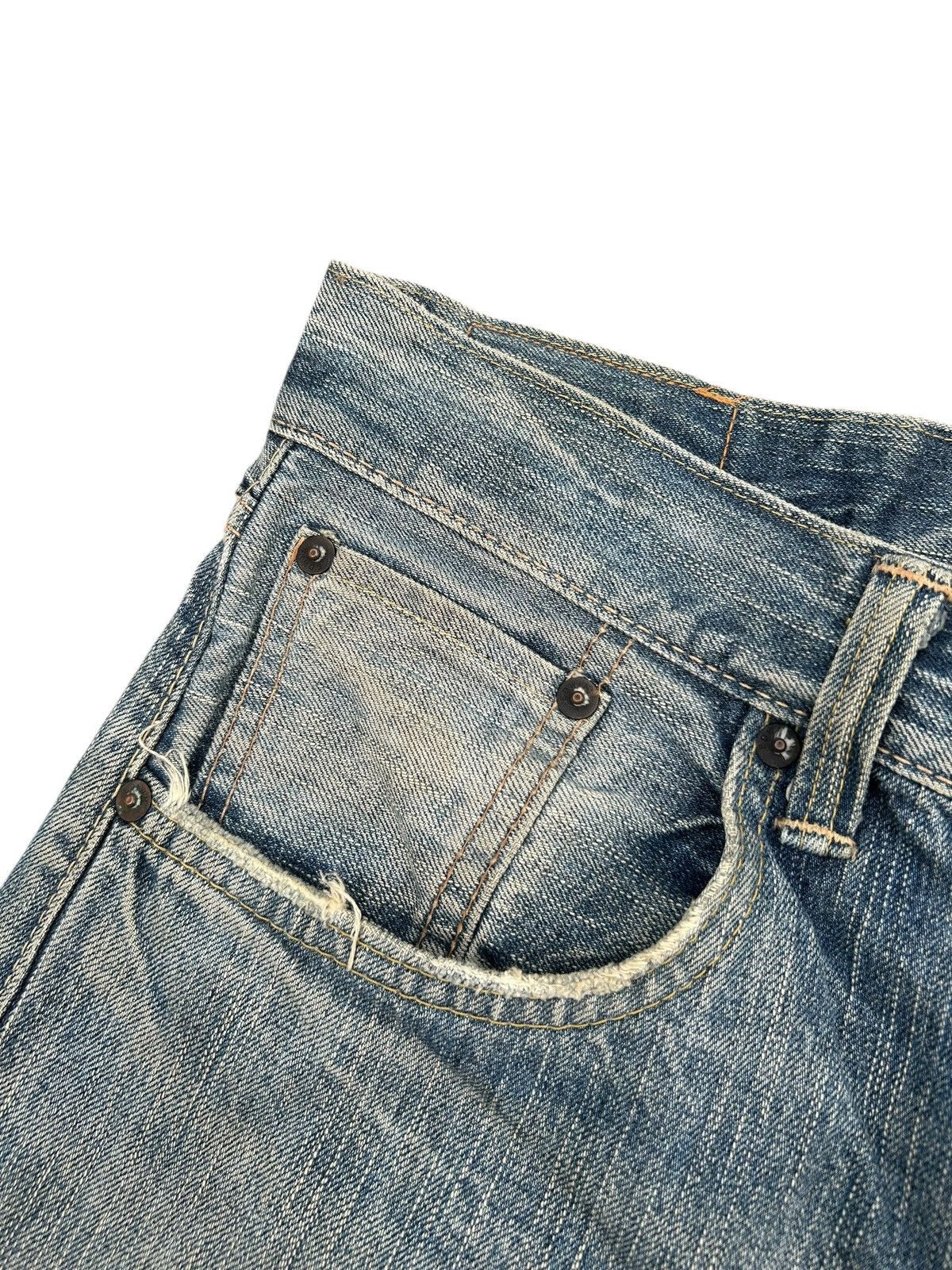 Kapital Vintage Edwin 505zx Selvedge Dirty Patina Denim jeans Size US 34 / EU 50 - 10 Thumbnail