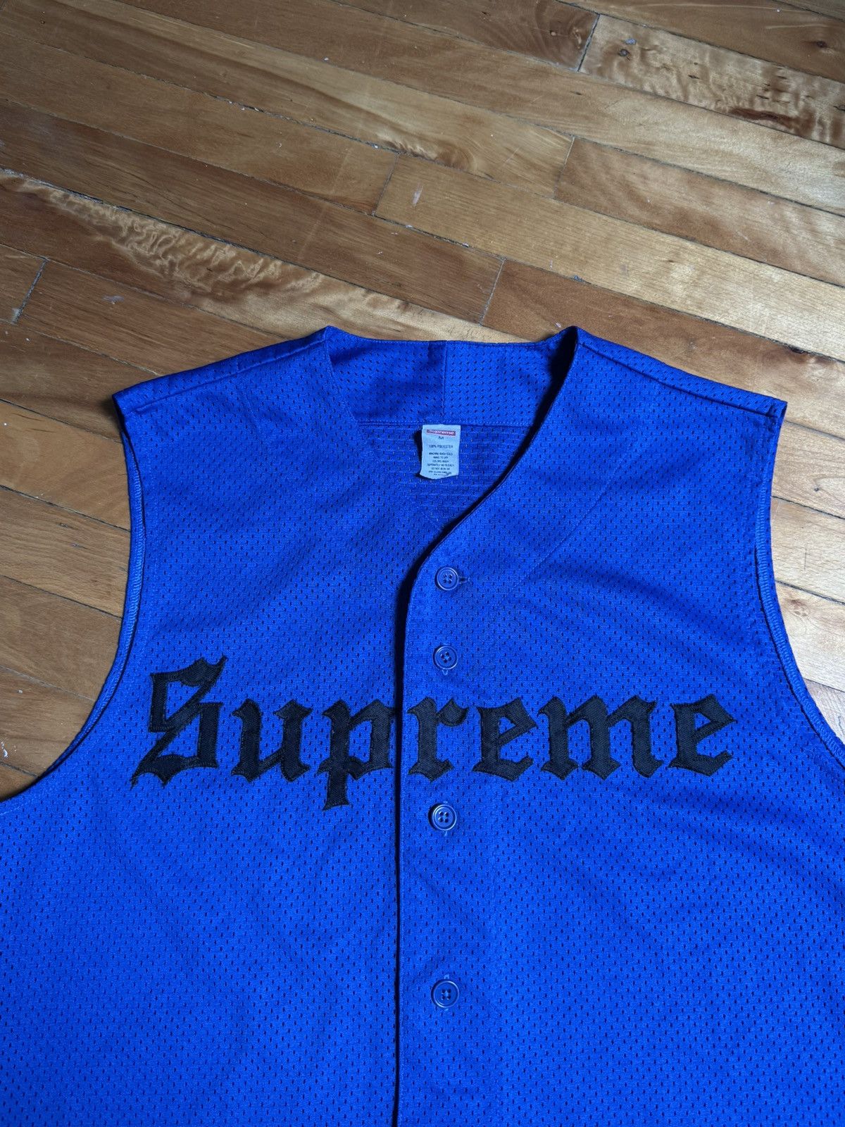 Supreme Sleeveless baseball Jersey ss16 Size US M / EU 48-50 / 2 - 2 Thumbnail