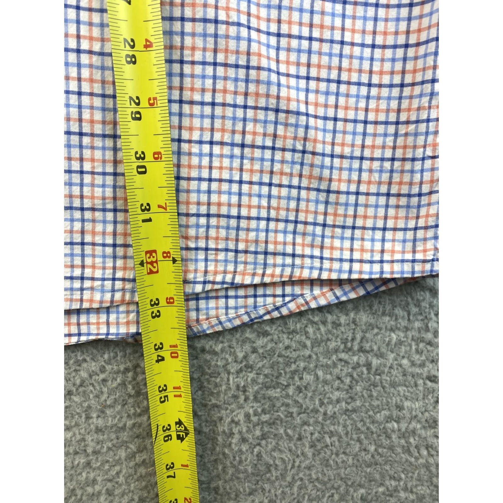 Wrangler Wrangler Men's XXL plaid Dress Shirt Long Sleeve Button /82-24 Size 48R - 7 Thumbnail