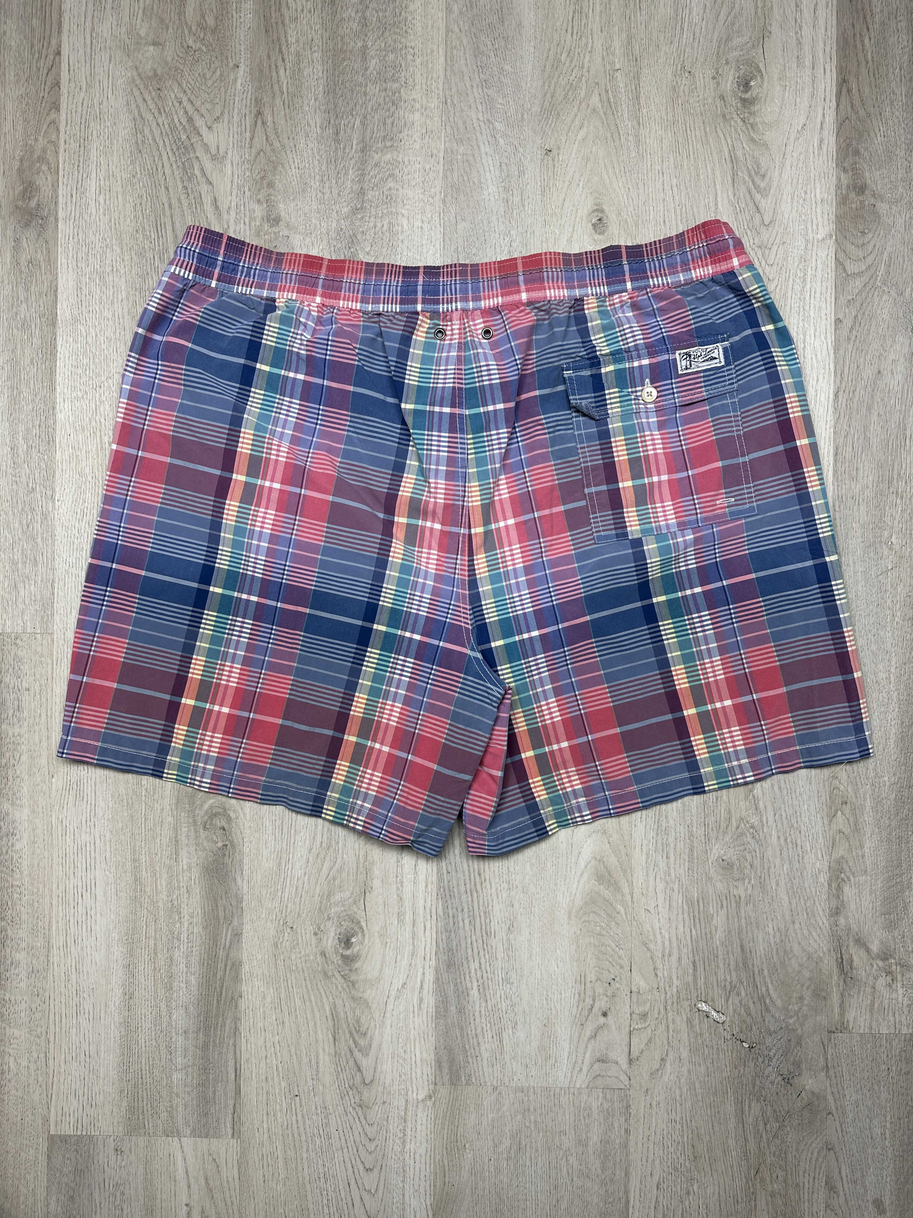 Polo Ralph Lauren Polo Ralph Lauren Vintage Mens Swimming Shorts Size US 38 / EU 54 - 8 Thumbnail