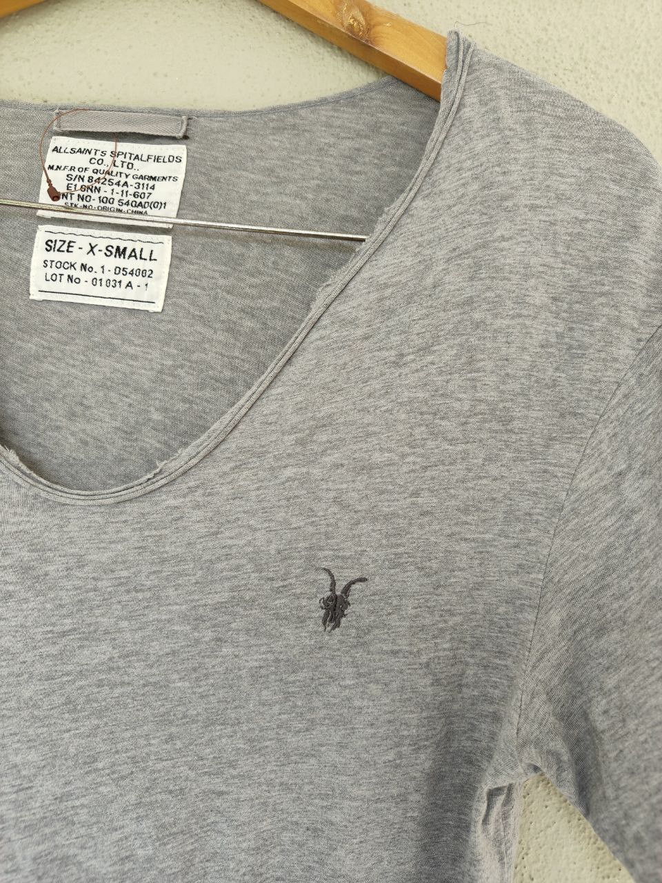 Allsaints AllSaints Blank Wide Neck T Size US S / EU 44-46 / 1 - 2 Thumbnail