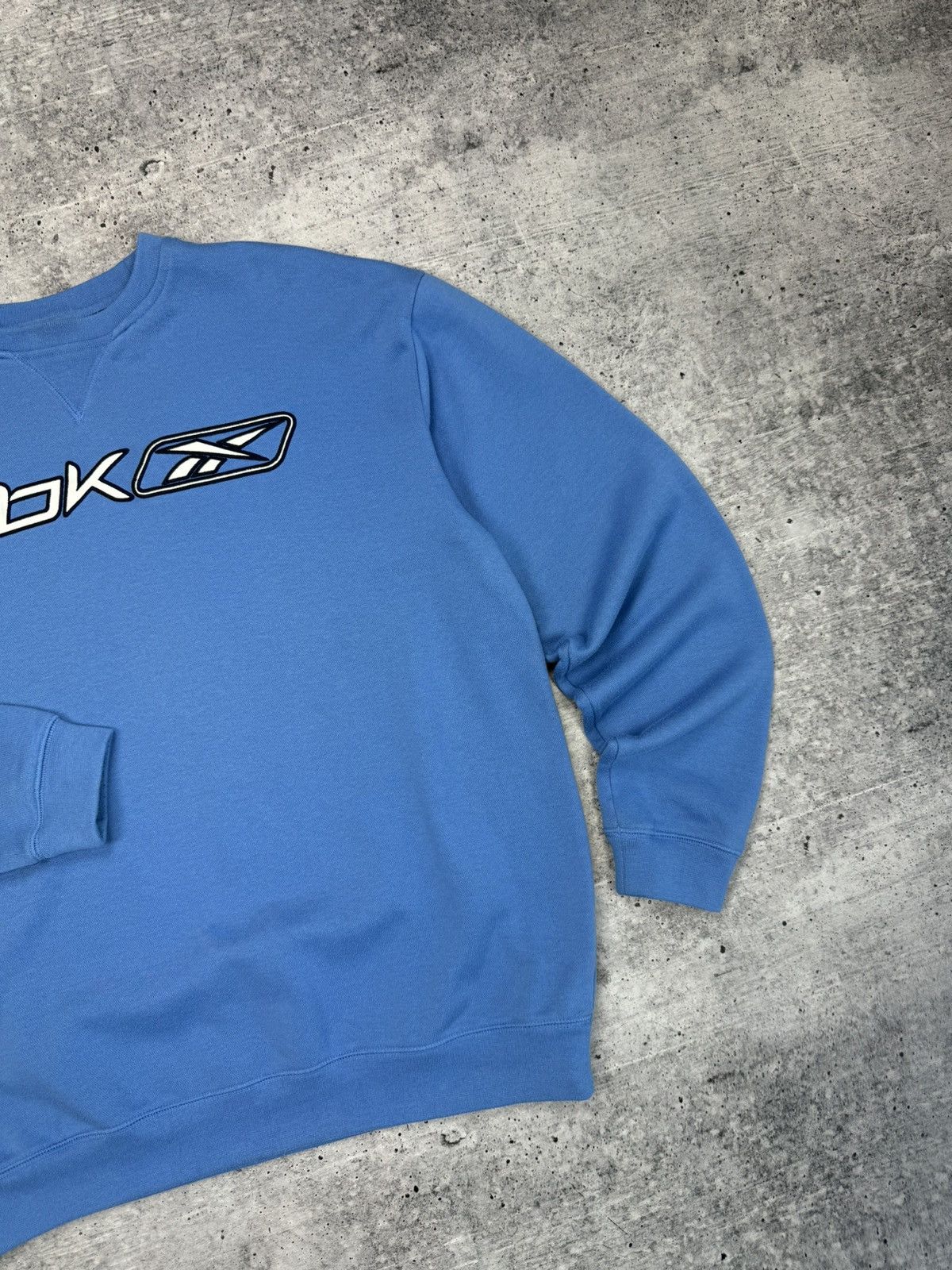 Reebok × Vintage Vintage Reebok 90’s Y2K Big Logo American College Sweatshirt Size US L / EU 52-54 / 3 - 3 Thumbnail