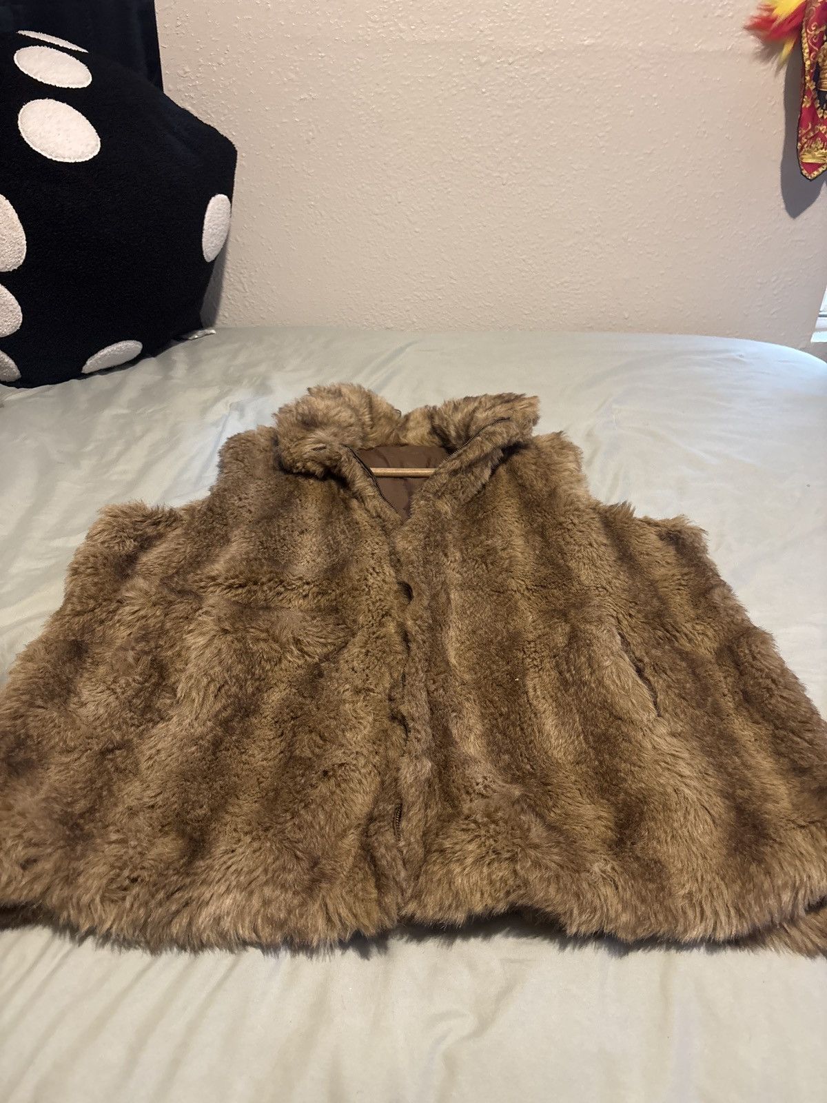 Other Fuax fur jacket vest Size L / US 10 / IT 46 - 2 Thumbnail