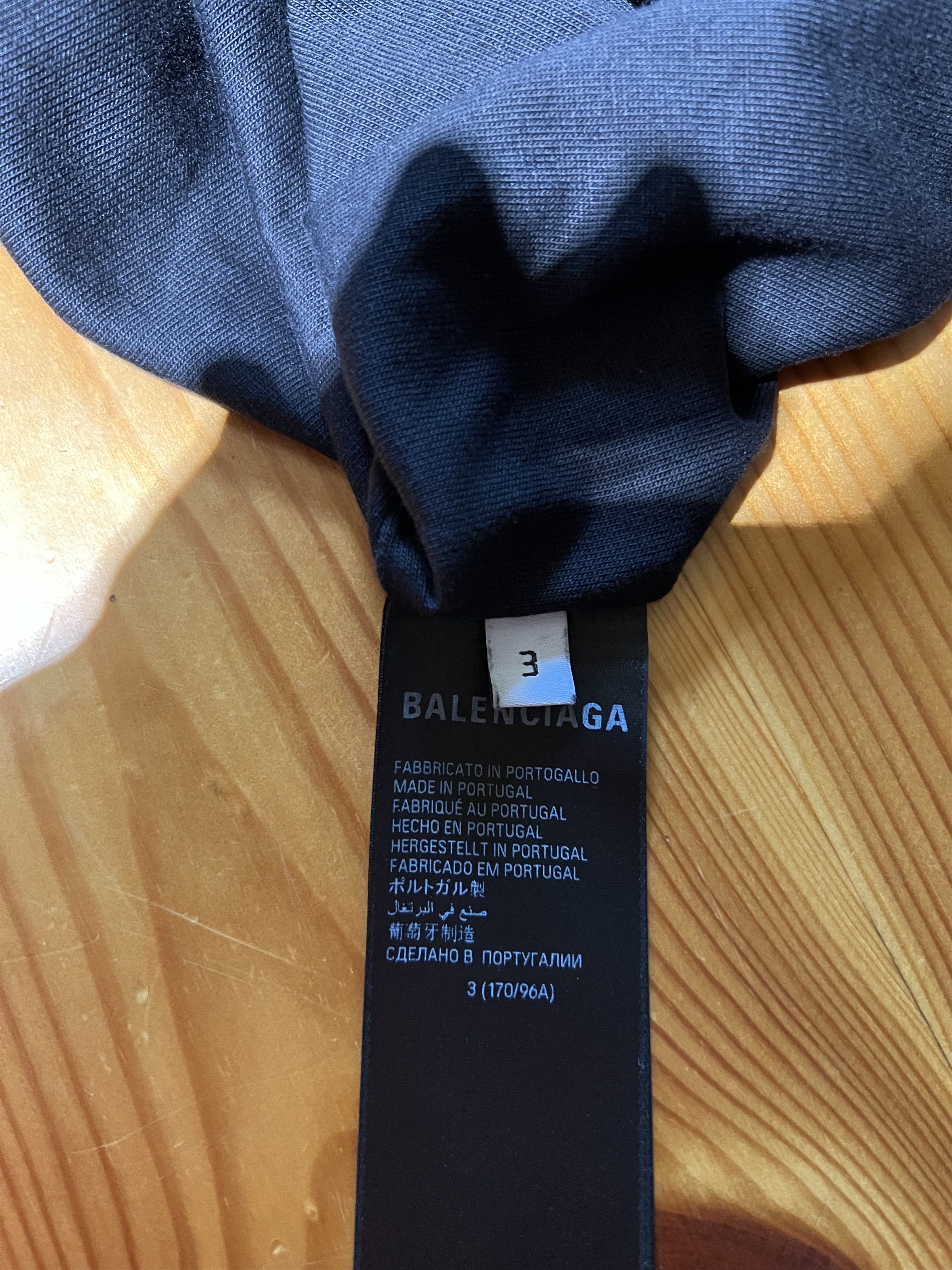 Balenciaga Balenciaga Mirror Logo T-Shirt Size US L / EU 52-54 / 3 - 7 Thumbnail