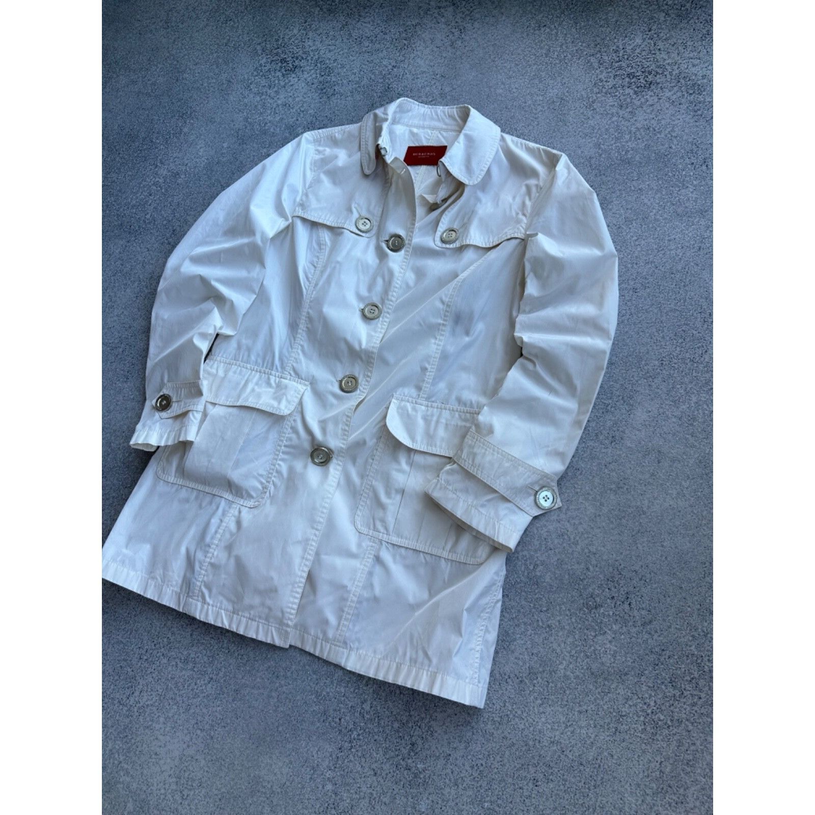 Burberry VTG Burberry Red Label White Woman Trench Coat Size M / US 6-8 / IT 42-44 - 9 Thumbnail