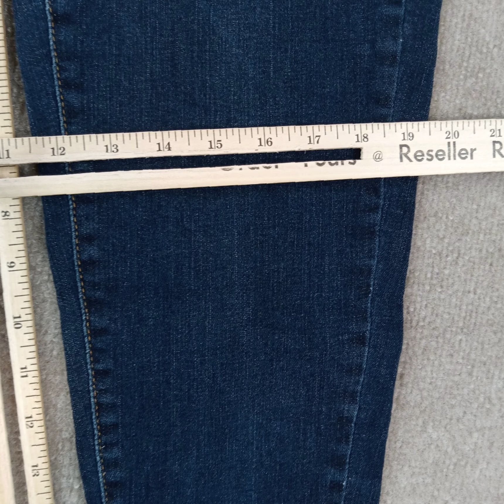 Levi's Levis Skinny Jeans Womens Size 29 Blue Denim Stretch Mid Rise Size 29" - 4 Thumbnail