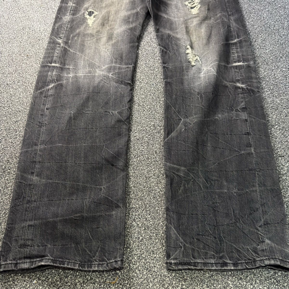 Hysteric Glamour Japanese Okayama Studded Distressed Denim LGB Hysteric Style Size US 34 / EU 50 - 8 Thumbnail