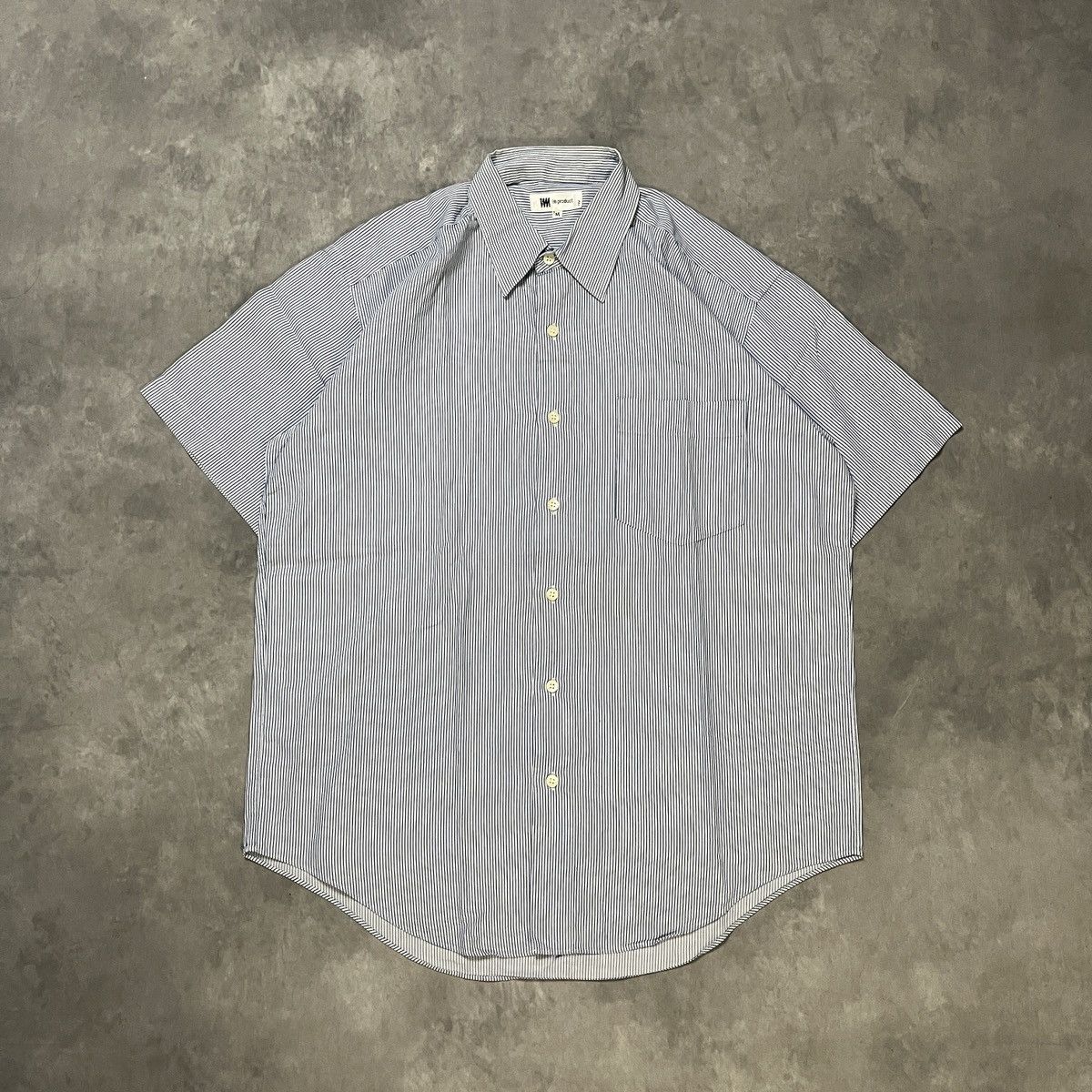 Issey Miyake IM by Issey Miyake Line Striped Japan Designer Archive Shirt Size US M / EU 48-50 / 2 - 1 Thumbnail
