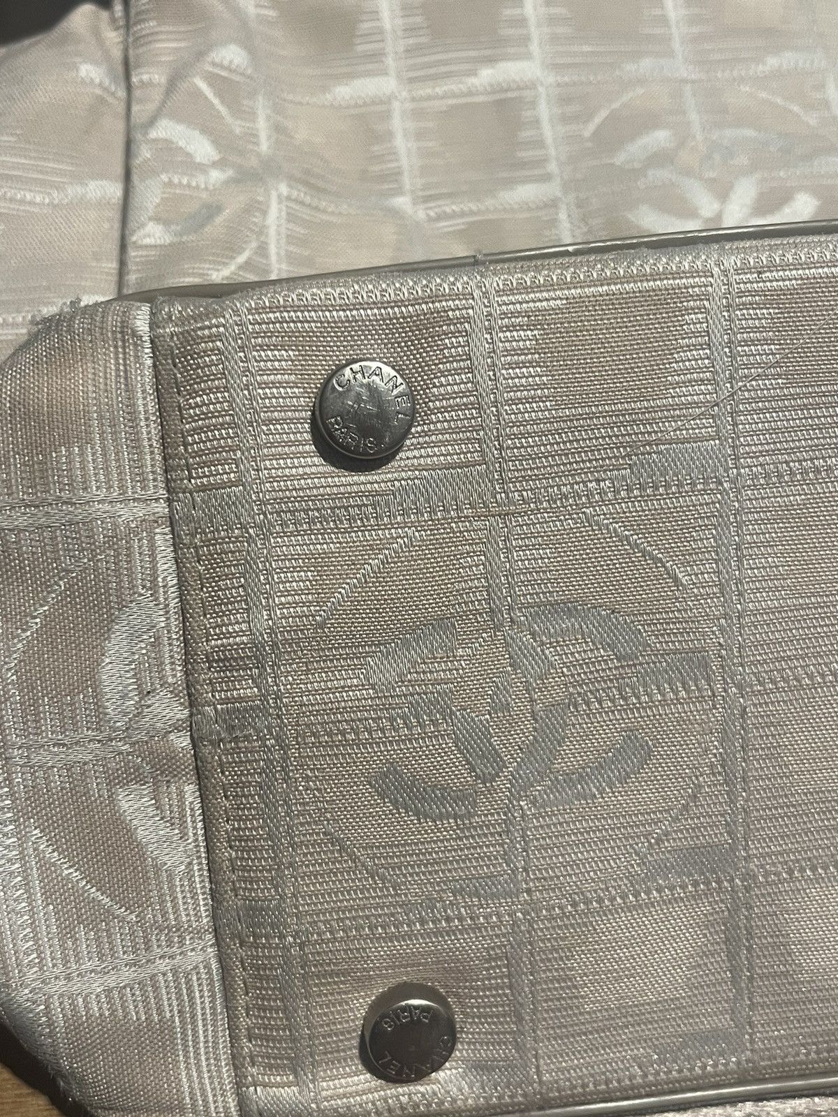 Chanel Chanel Beige Fabric Travel Line Bag Size ONE SIZE - 2 Thumbnail