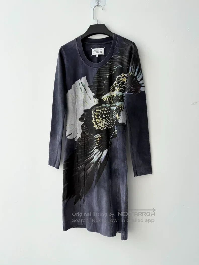 Maison Margiela Maison Margiela Washed and deconstructed long-sleeved dres Size XS / US 0-2 / IT 36-38 - 2 Thumbnail
