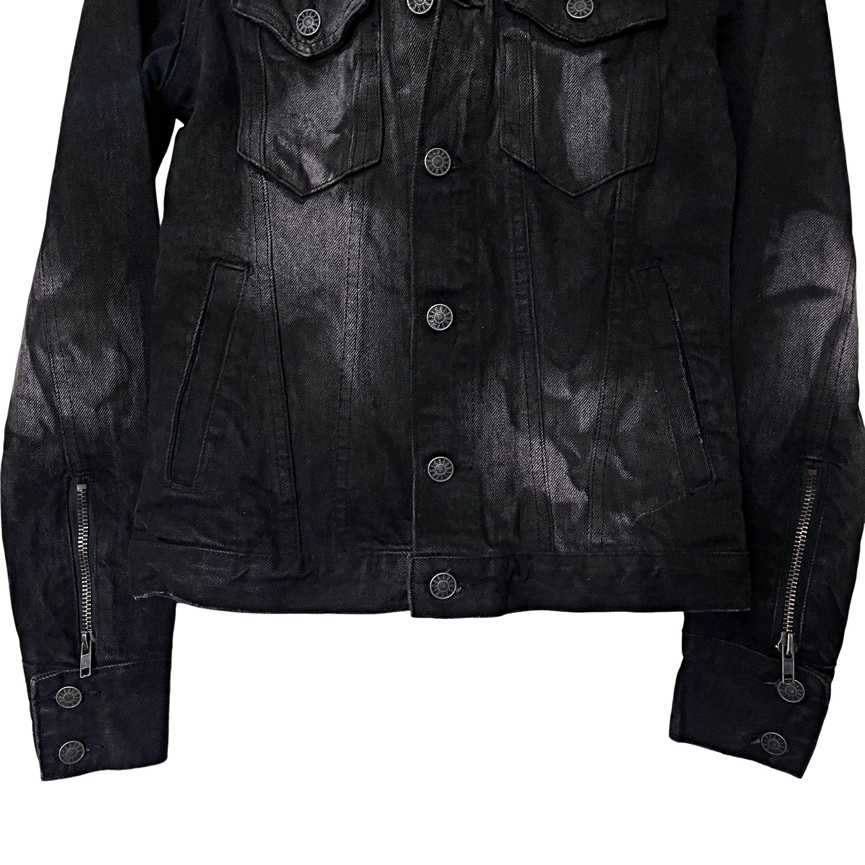 CIVARIZE CIVARIZE coated black denim jacket Size US M / EU 48-50 / 2 - 4 Thumbnail