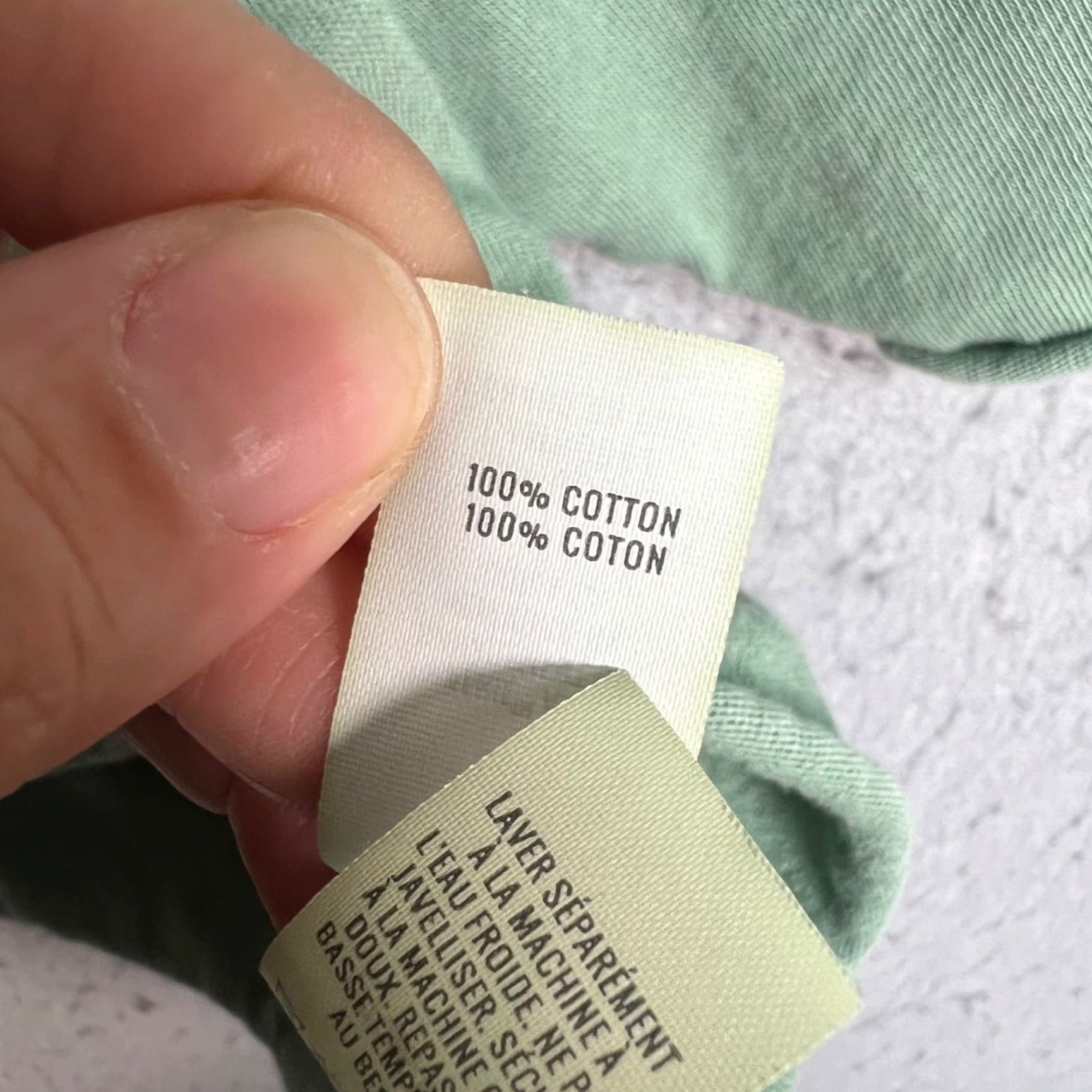 Vintage Offline By Aerie Womens Small Green Cropped T-Shirt Short Sleeve Round Neck Shirt Womens Size S / US 4 / IT 40 - 4 Thumbnail
