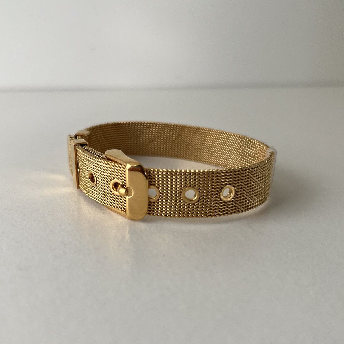 Jewelry Gold belt buckle bracelet Size ONE SIZE - 9 Thumbnail