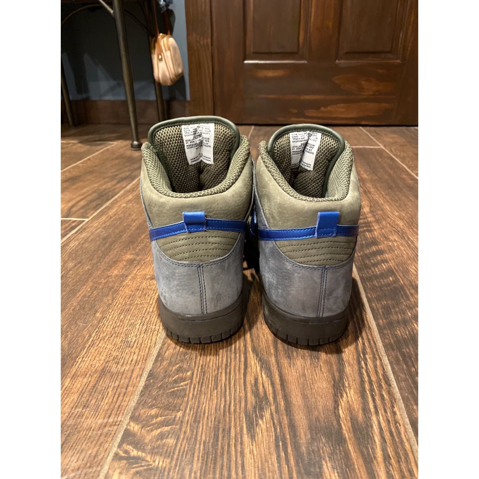 Nike **Nike Dunk High Olive/Military Blue-Blue Fox World Cup 10** User: **Nike Dunk High Olive/Military Blue-Blue Fox World Cup Size 10** Size US 10 / EU 43 - 4 Thumbnail