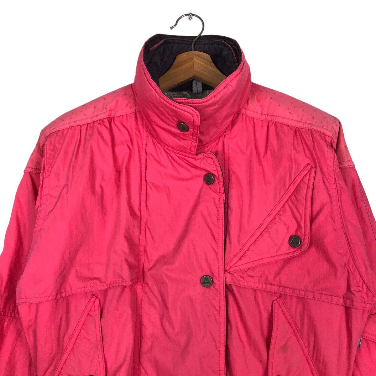 Japanese Brand 🔥Vintage Cropped Ski Jacket Bondage Inspire Issey Miyake Size US M / EU 48-50 / 2 - 3 Thumbnail