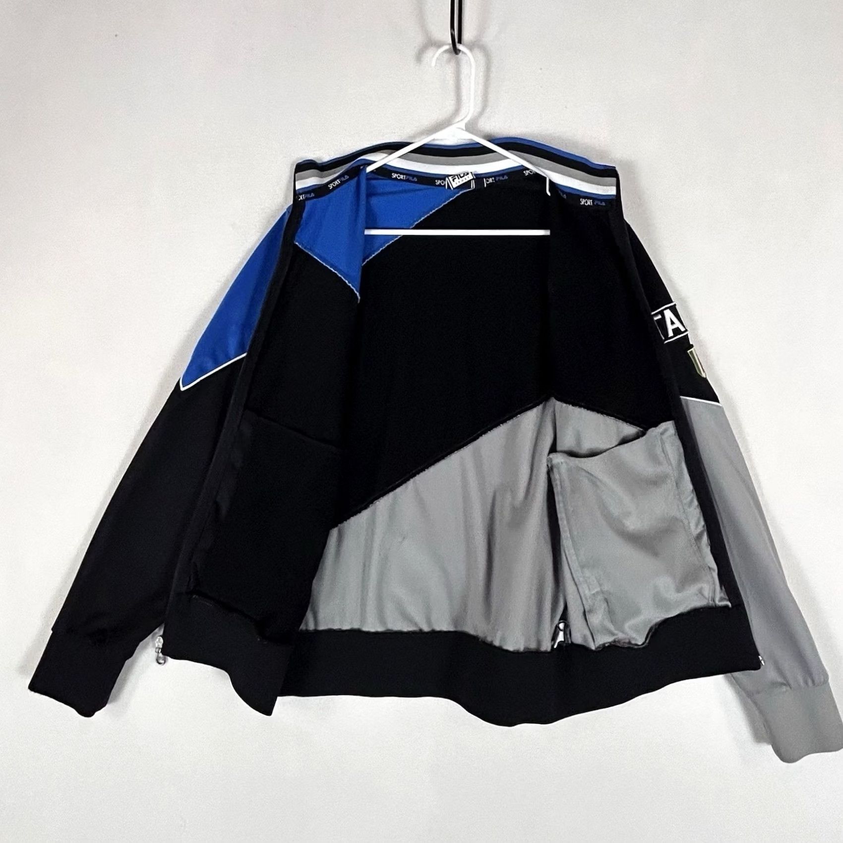 Fila Fila Sport Italia Full Zip Jacket Mens Small Long Sleeve Colorblock Soccer L/S Size US S / EU 44-46 / 1 - 3 Thumbnail