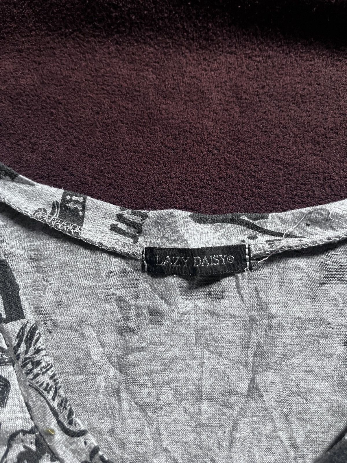 Japanese Brand Lazy Daisy Skulls poem Size US M / EU 48-50 / 2 - 7 Thumbnail