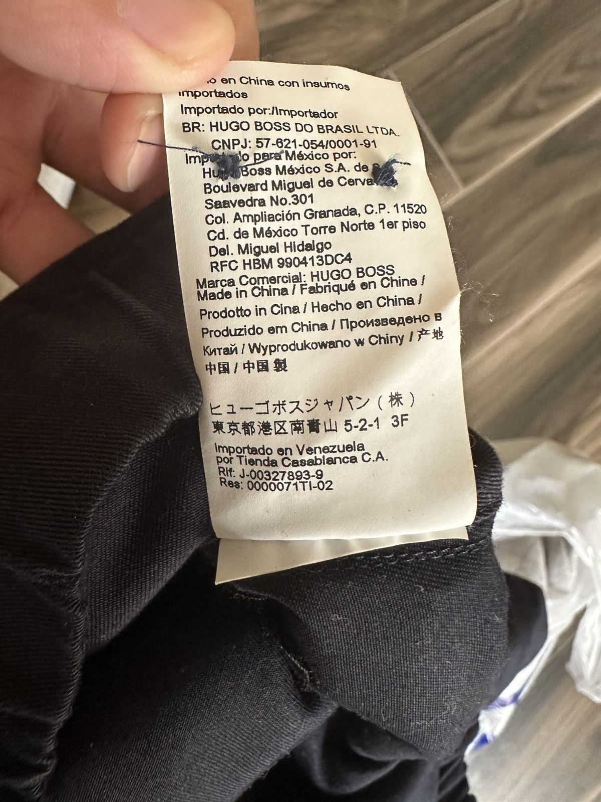 Hugo × Hugo Boss × Vintage Hugo Boss Lawson Zip-Up Twill Jacket Size US M / EU 48-50 / 2 - 5 Thumbnail